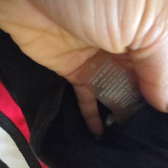 Bombshell Sportswear Kids Black Leggings with Colorful Stripes - Picture 9 of 9